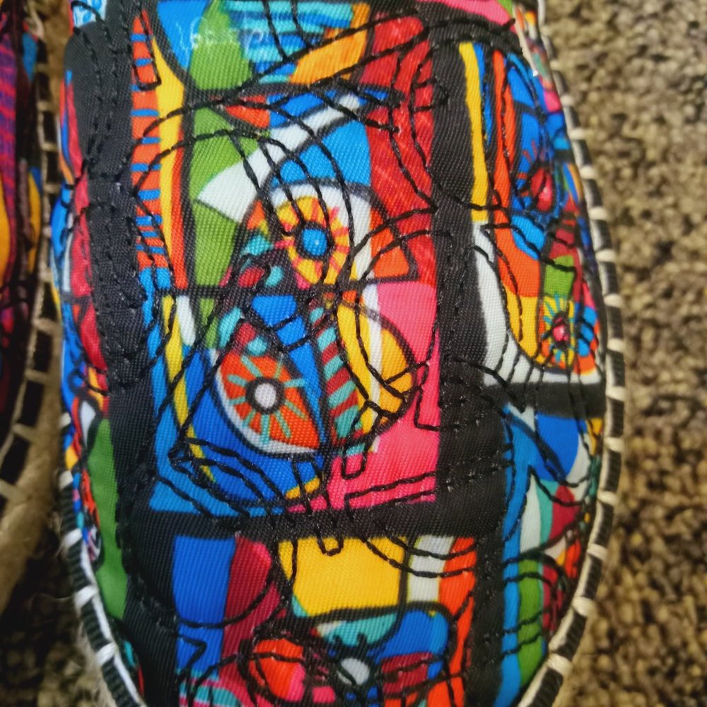 Clōe colorful quilted espidrills - Picture 7 of 10